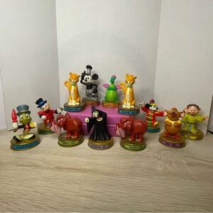 DISNEY 100 YEARS OF MAGIC McDonalds Happy Meal Toys Lot of 12 Figurines